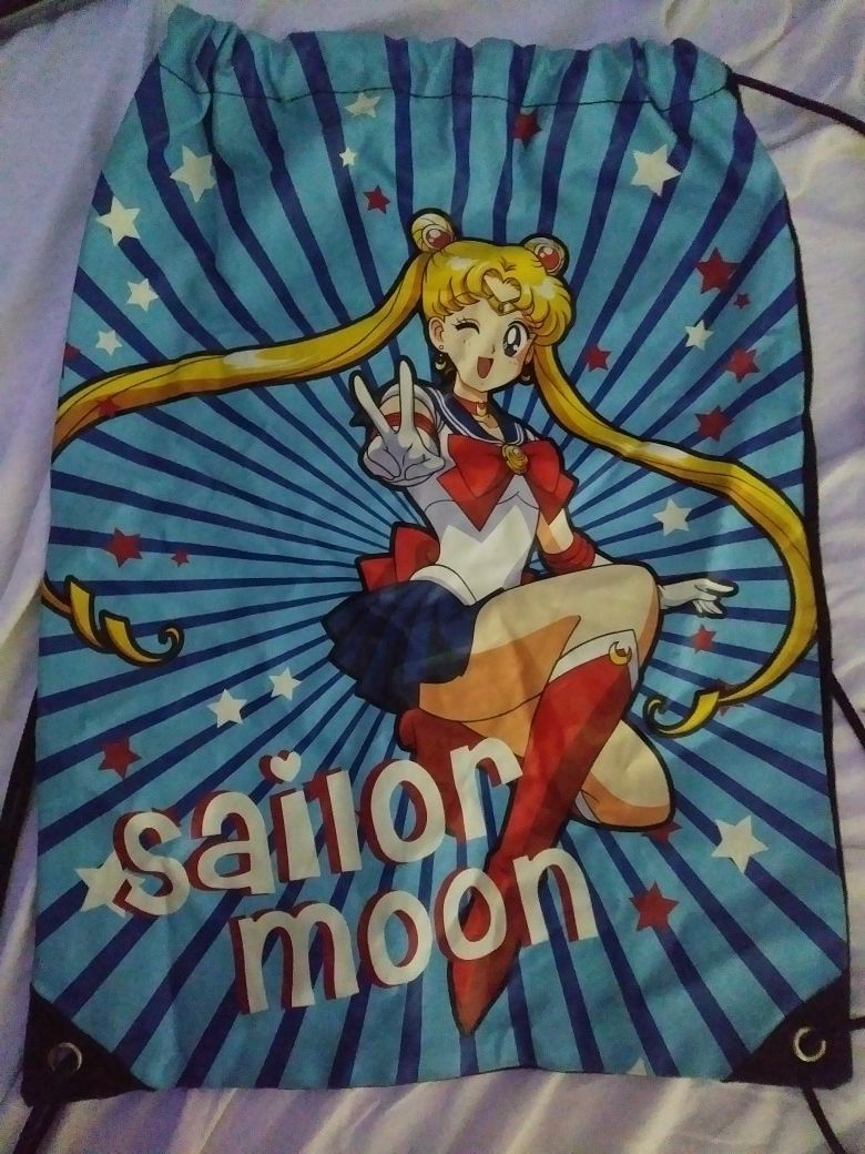 Sailor moon anime string bookbag selling $8