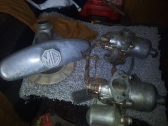 M G Dual Carbs