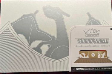 Pokemon Charizard Sword and Shield UPC Ultra Premium Collections Box