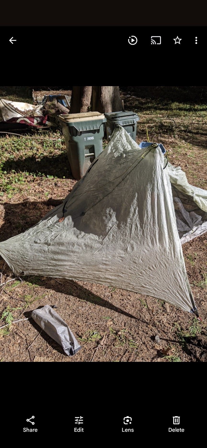 Tarptent Notch Li Double Wall DCF Ultralight Backpacking Tent