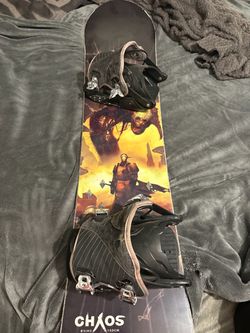 Sims Chaos 155cm Snowboard with Bindings