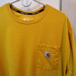 2XL Carhartt Relaxed Fit Mustard Color