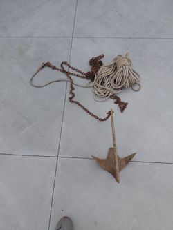Anchor and rode