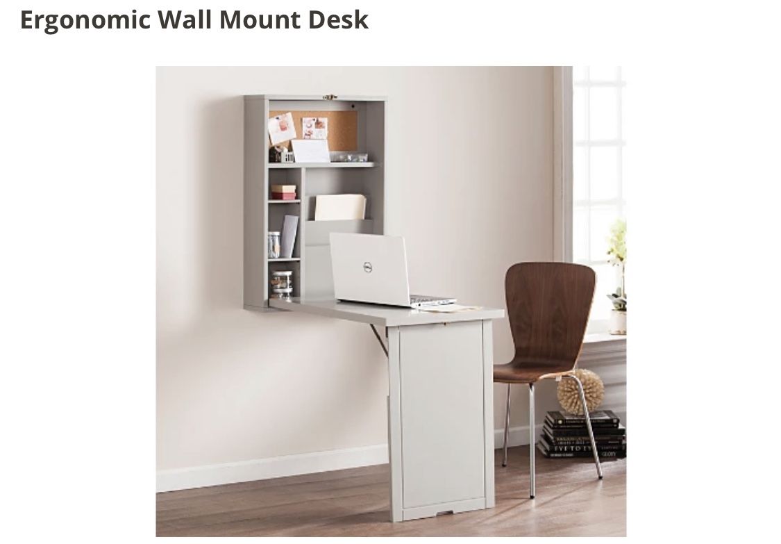Ergonomic Ashley Wall Desk