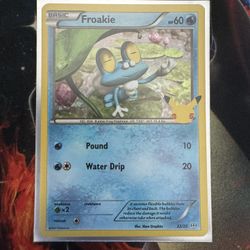Froakie [Holo] #22 Pokemon McDonalds 2021  