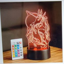 Unicorn 3-D Illusion Accent Light w/remote