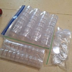 Mini Containers Cylindar Crafts Plastic Bulk