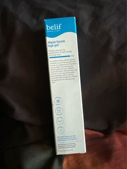 belif Aqua Bomb Eye Gel 15ml - Cooling Eye Gel for Puffiness and Dark Circles