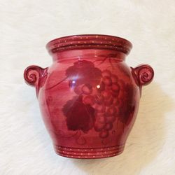 Pier1 Imports Grape Leaves Cookie Jar 