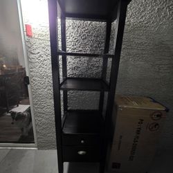 Wooden cabinet with 2 drawers