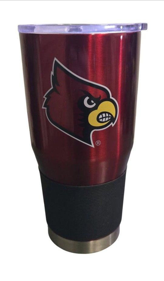 Louisville Cardinals NCAA 30 Oz. Red Tumbler Cup Mug