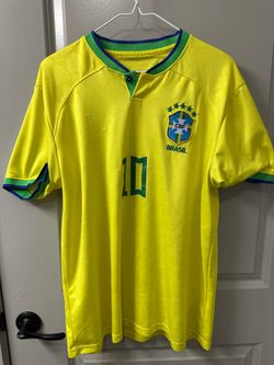 Neymar Jr. Brazil National Team 2022 Home Jersey World Cup Edition, Size XL