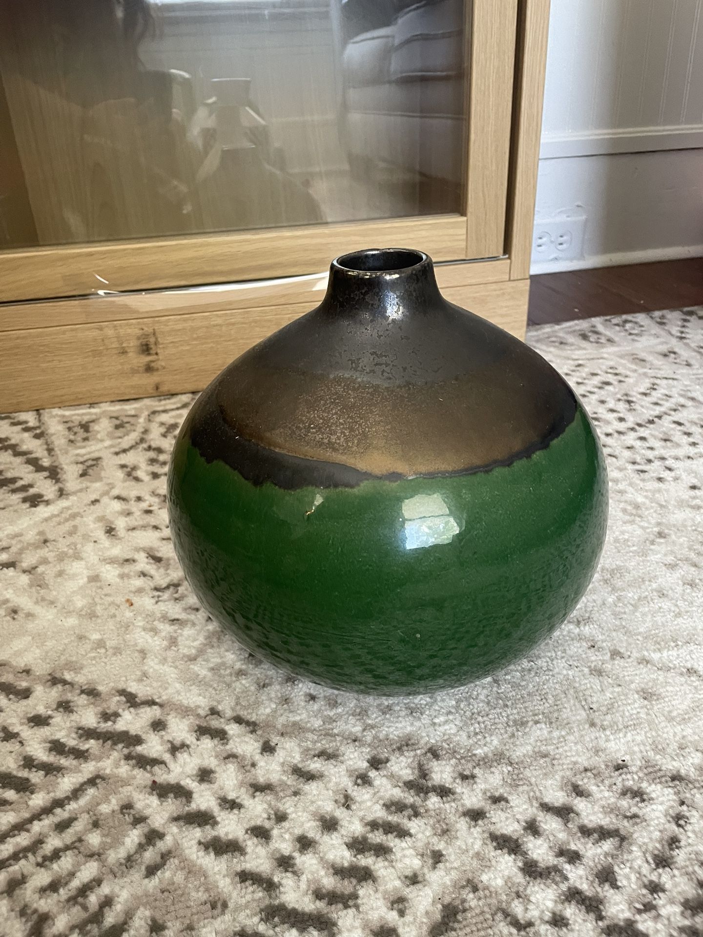 Green Decorative Vase
