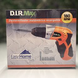D.I.R. MAX Wireless Cordless Electric Screwdriver Drill Set Power Tool SEALED