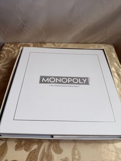 Monopoly Pearl Collector’s Edition 2013 A6823 Open Box Unplayed Water Damage
