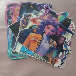 KPop Demon hunters Happy birthday Banner