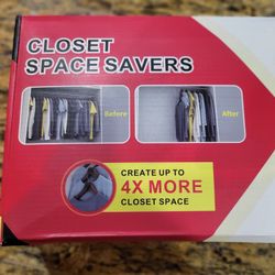 Closet Space Savers – Create Up to 4X More Closet Space 👕👚