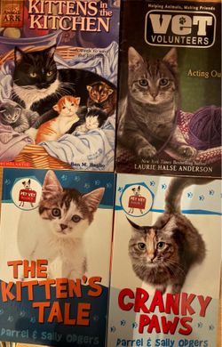 4 cat & Kitten care books previously read