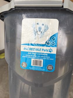 Free Dog food container