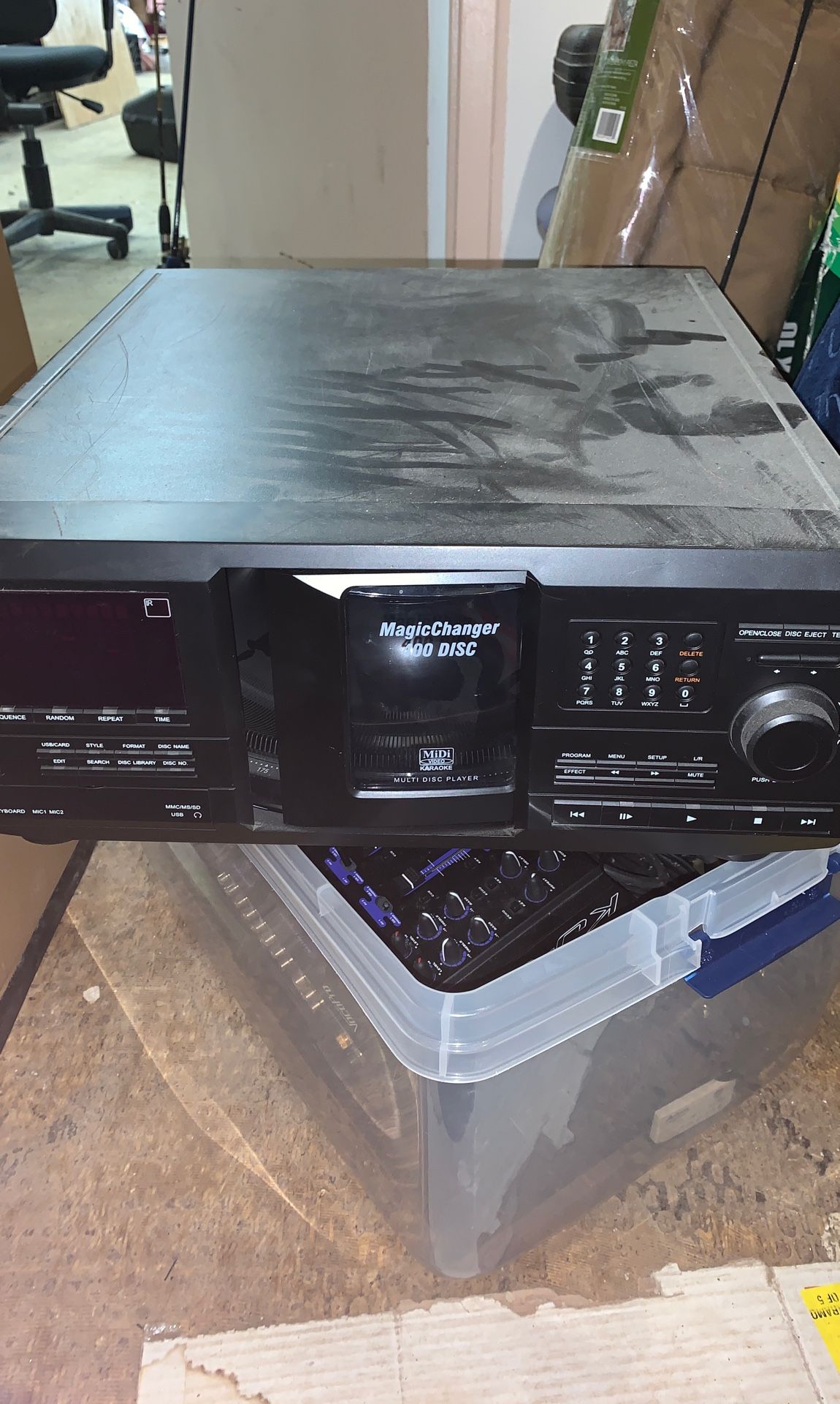 Karaoke machine