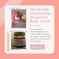 Grapefruit Body Sugar Scrub 
