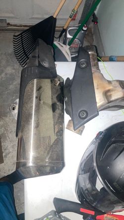 Original exhaust 636 servo