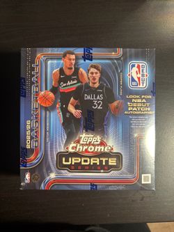 Topps Chrome Update Mega box SEALED