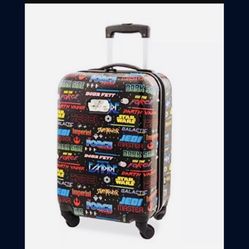 Star Wars 4 Wheel Carry-On Cabin Luggage 🧳 Great Christmas 🎅🏻 Gift 🎁 