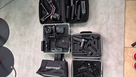 Full Camera Gear Bundle — Sony A7 II, DJI RS3 Pro, DJI Mic, Teleprompter + More