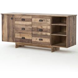 West Elm Reclaimed Wood Dresser & 2 Nightstands