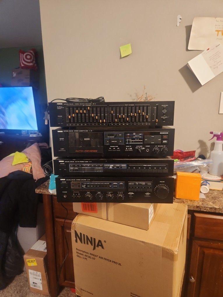 Yamaha Sound Equipment 4 Pieces