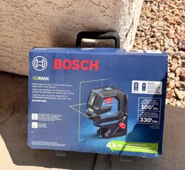 Bosch 330FT Green Combination Laser Level Self Leveling with VisiMax