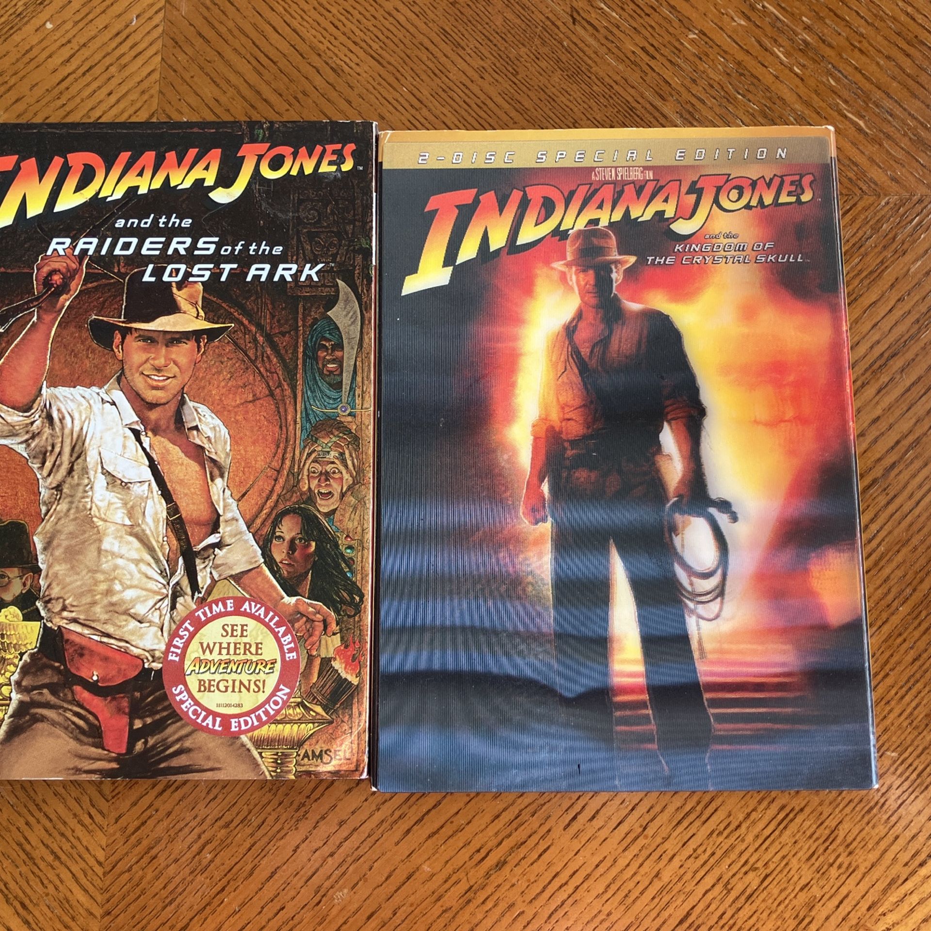 Indiana Jones And The Raiders Of The Lost Ark & Kingdom Of the Crystal Skull