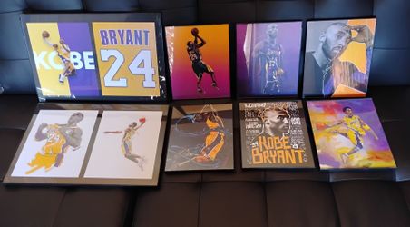 Kobe Bryant Glass Frames Collection