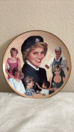 Princess Diana Goodwill Ambassador plate