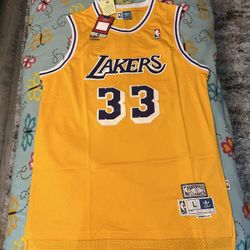 Hardwood classic Kareem Abdul-Jabbar, Los Angeles, Lakers jersey size large