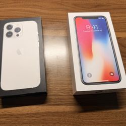 Original Boxes for iPhone 13 and 13 Pro (boxes only, phones not included)