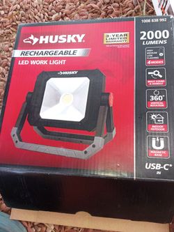 Husky rechargeable worklight