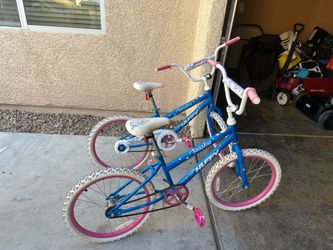 Huffy Sea Star 20” Girls Bikes (2 Bikes)