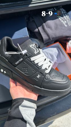 Black LV shoes