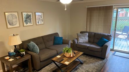 Sofa and Love Seat