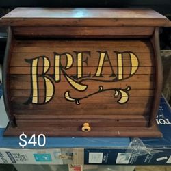 Vintage Bread Box 