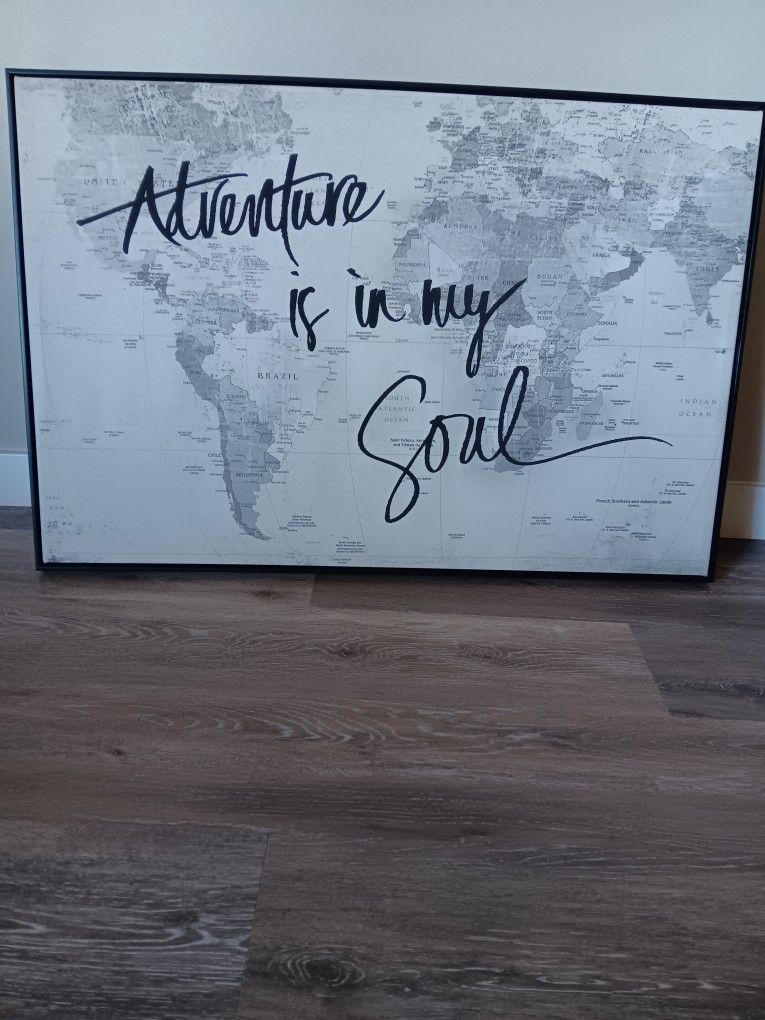 World Map Canvas Print