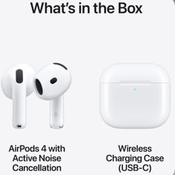 Apple AirPods 4 With Noise Cancellation 