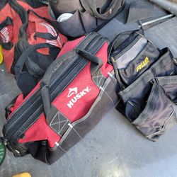 Husky Tools Bag And Tools Holder 