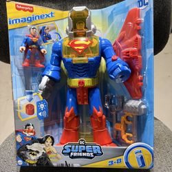 Imaginext DC Super Friends Superman Robot Suit Playset