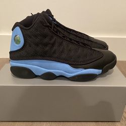 Jordan 13 Retro Black University Blue Size 13