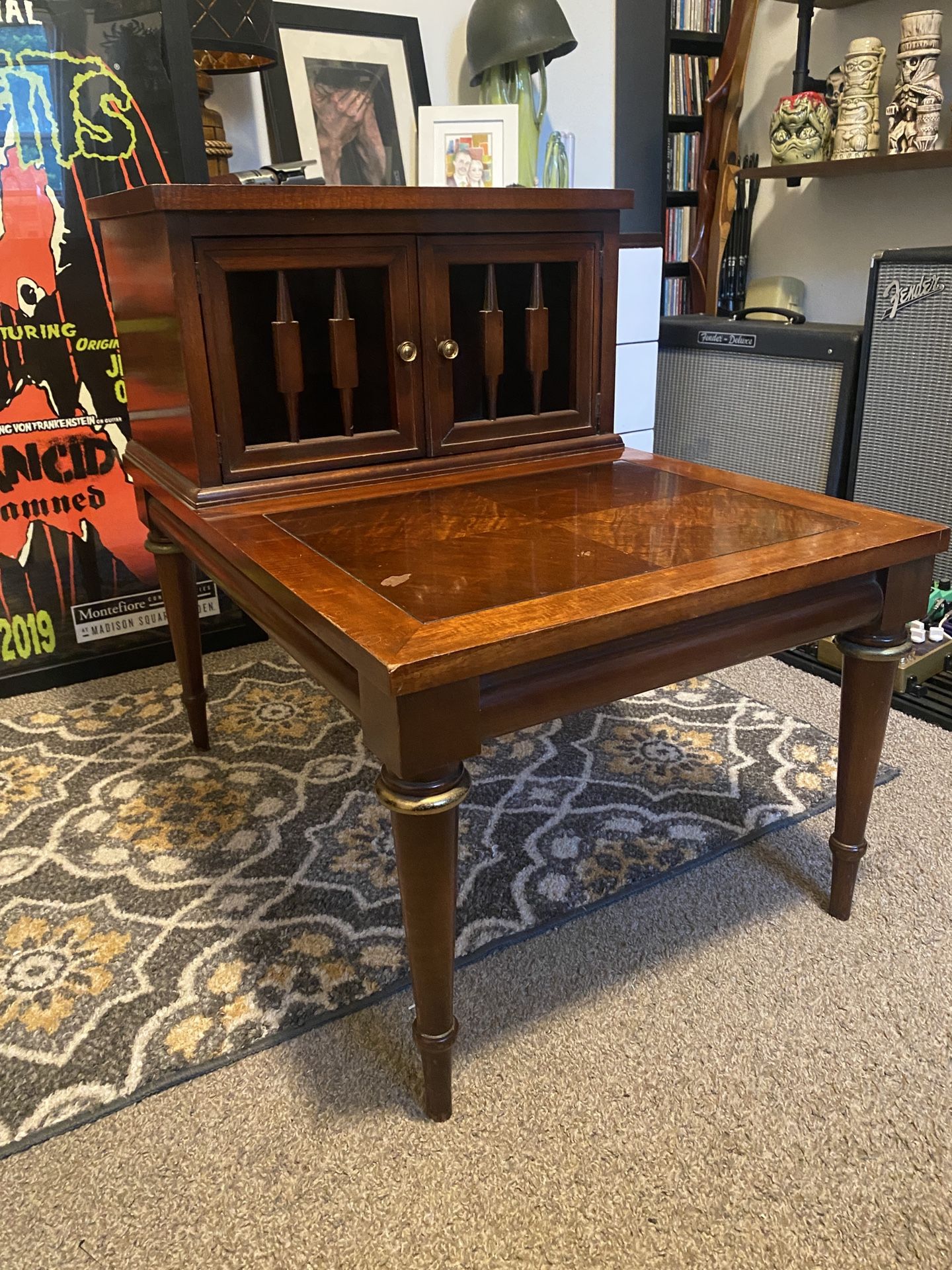 Lane Altavista VA Mid Century Step Cabinet Side Table Style 767