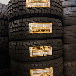 265/75r16 Ground Speed Tires Nuevas Con 50,000 Millas De Garantía Las 4
