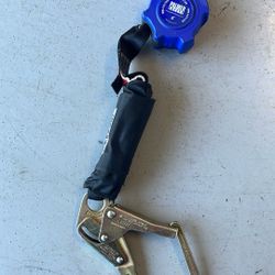 6' Single Palmer Safety SRL121122Fall Protection w/Rebar Hook